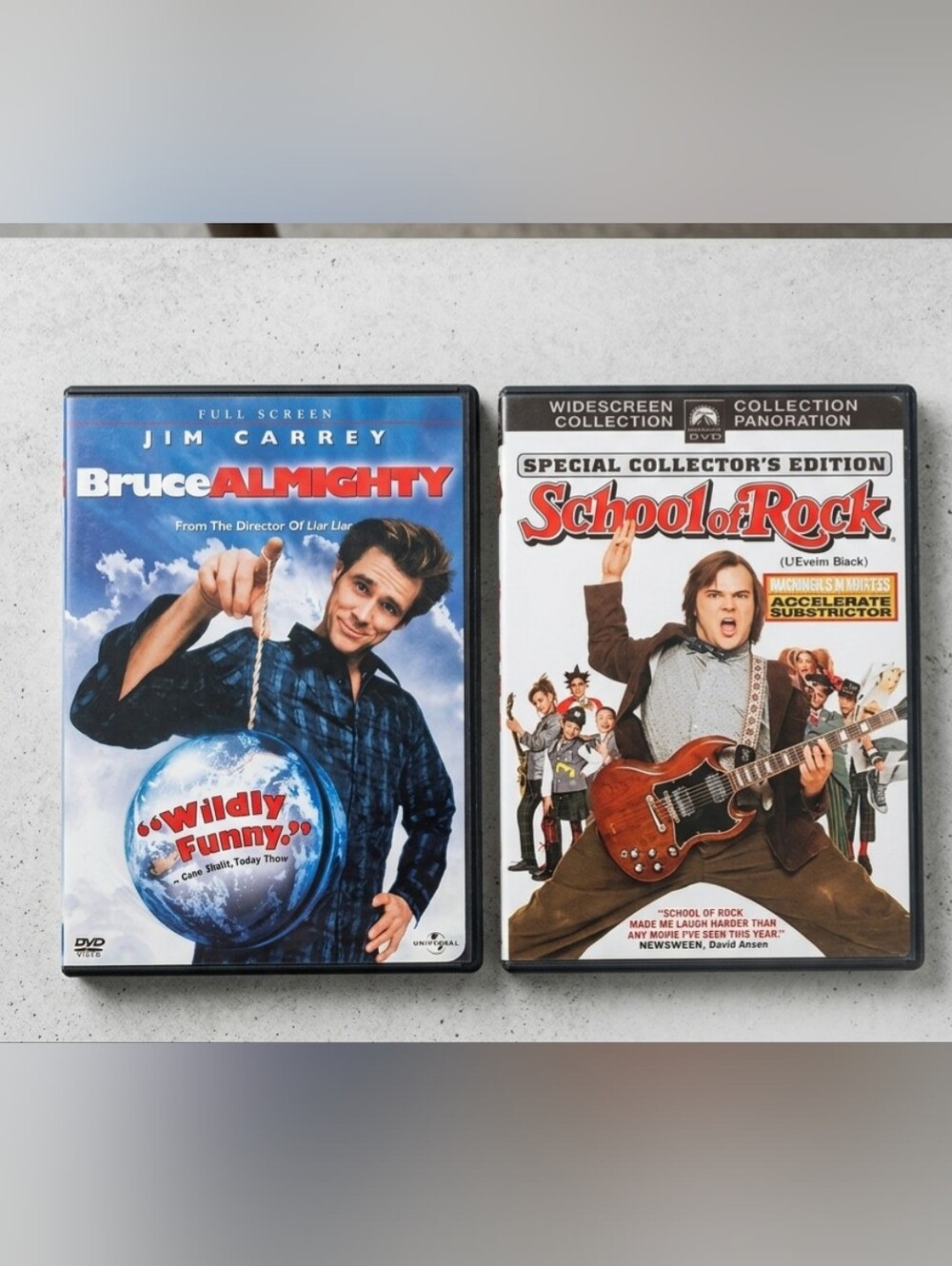 2-Movie Comedy Bundle: School of Rock & Bruce Almighty